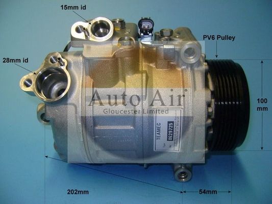 Auto Air Gloucester 14-0035R Compressor, air conditioning