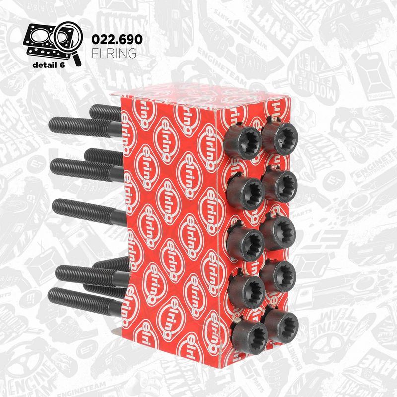 ET ENGINETEAM TS0032BT Gasket Kit, cylinder head