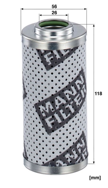 Filter, tööhüdraulika, MANN-FILTER HD 612, 1