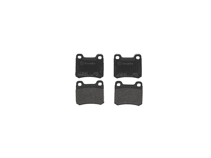 комплект спирачно феродо, дискови спирачки BREMBO