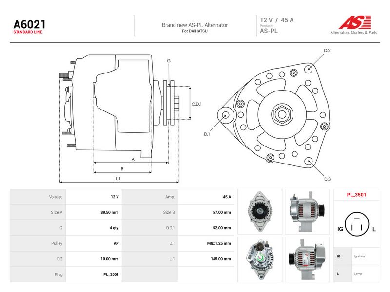 Prekės atitinka OEM kodą: 27060-87603