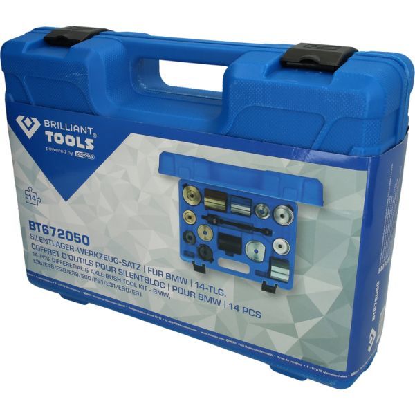 Montaažitööriistade komplekt, kumm-metall laager, KS TOOLS BT672050