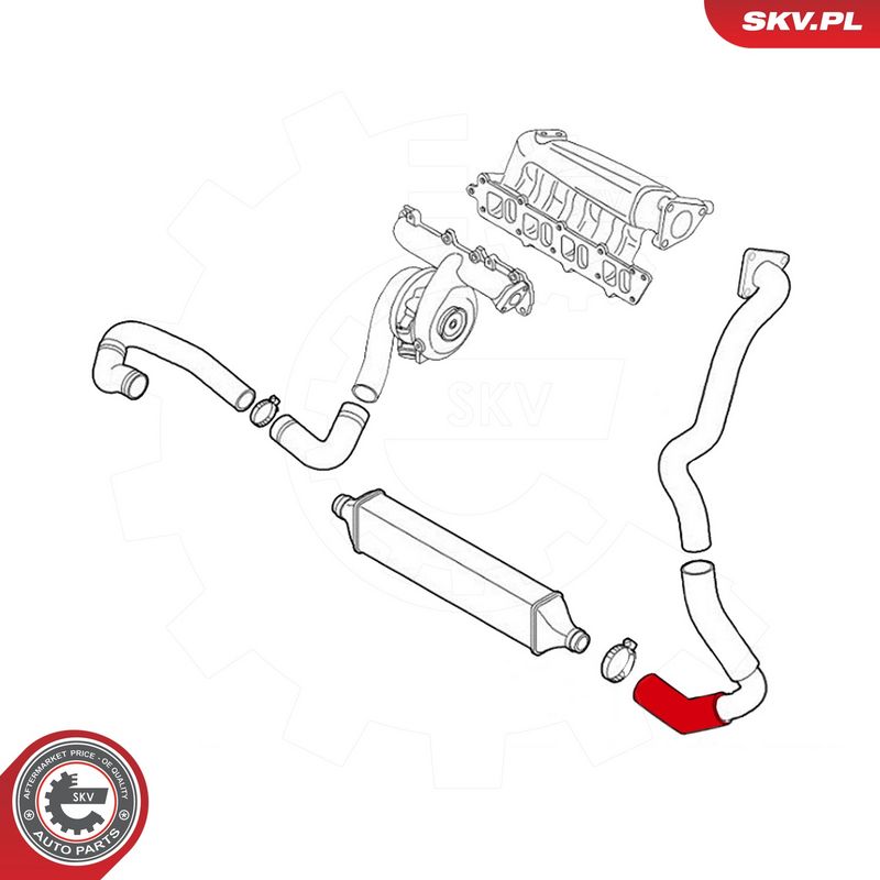Laadimisõhu voolik, ESEN SKV 24SKV573