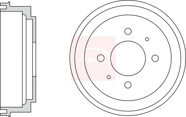 APEC Brake Drum DRM9946