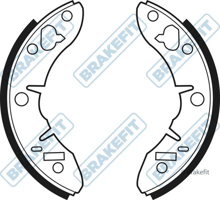 APEC Brake Shoe Set BSH1088