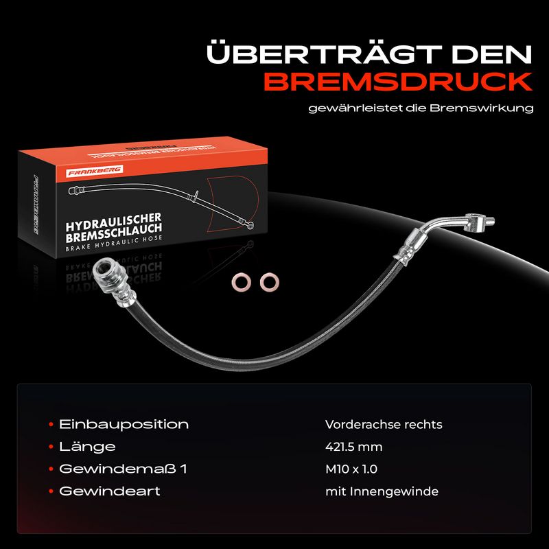 Frankberg 5481FB0004724 Brake Hose