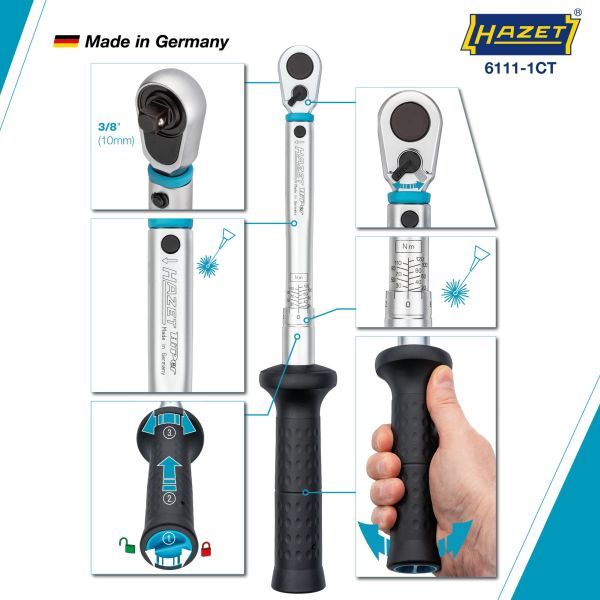 HAZET 6111-1CT Torque Wrench