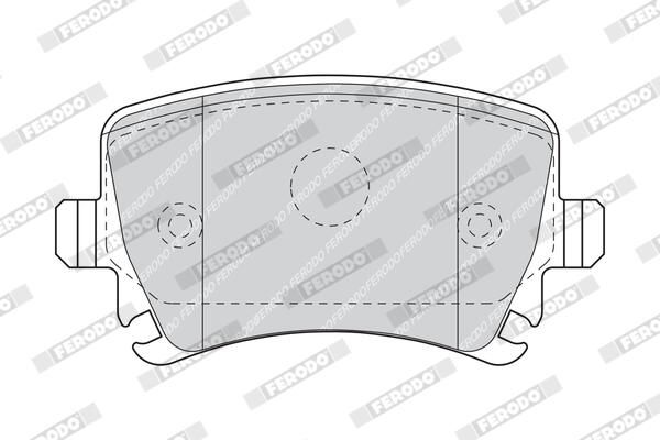 FERODO FDB1636 Brake Pad Set, disc brake