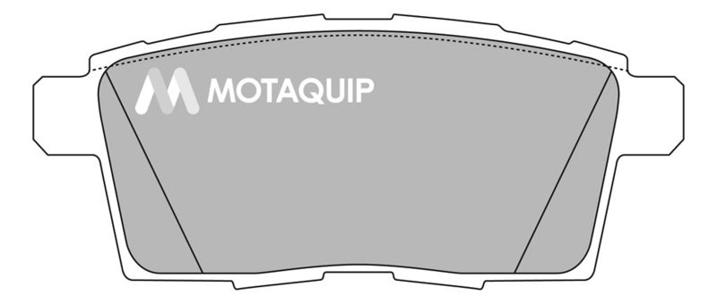 MOTAQUIP fékbetétkészlet, tárcsafék LVXL1358