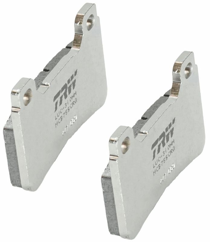 Piduriklotsi komplekt, ketaspidur, TRW MCB755CRQ