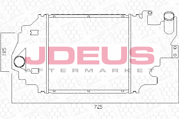 LADELUFTKüHLER JDEUS 823M30A