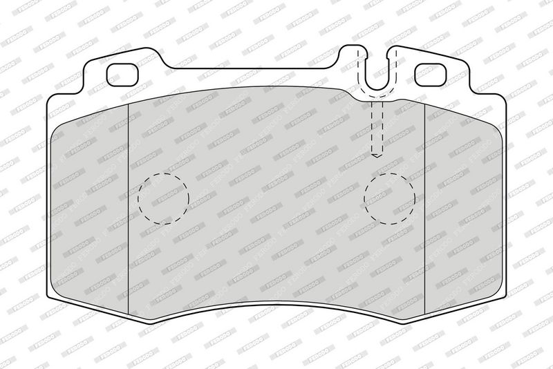 FERODO Plaquettes de frein à disque FDB1661