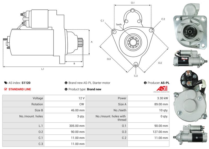 AS-PL S1120 Starter
