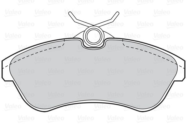 VALEO 302032 Brake Pad Set, disc brake