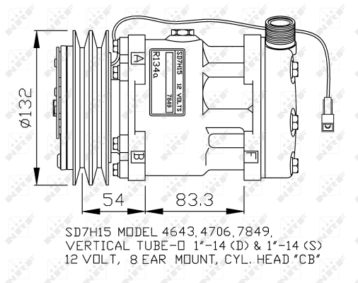 WILMINK GROUP kompresszor, klíma WG2260551