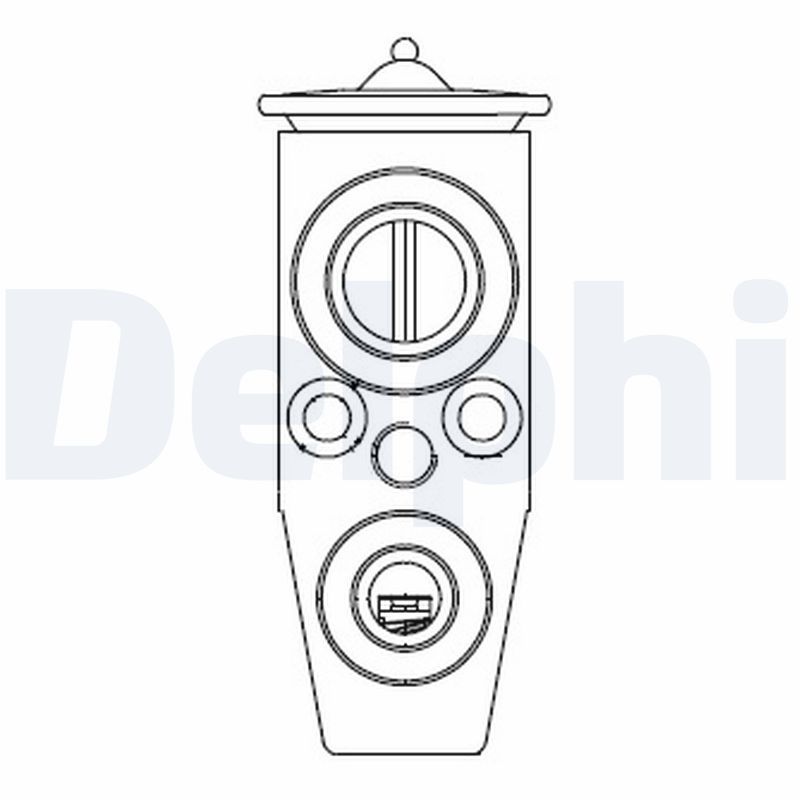 Розширювальний клапан, система кондиціонування повітря, Delphi CB1008V