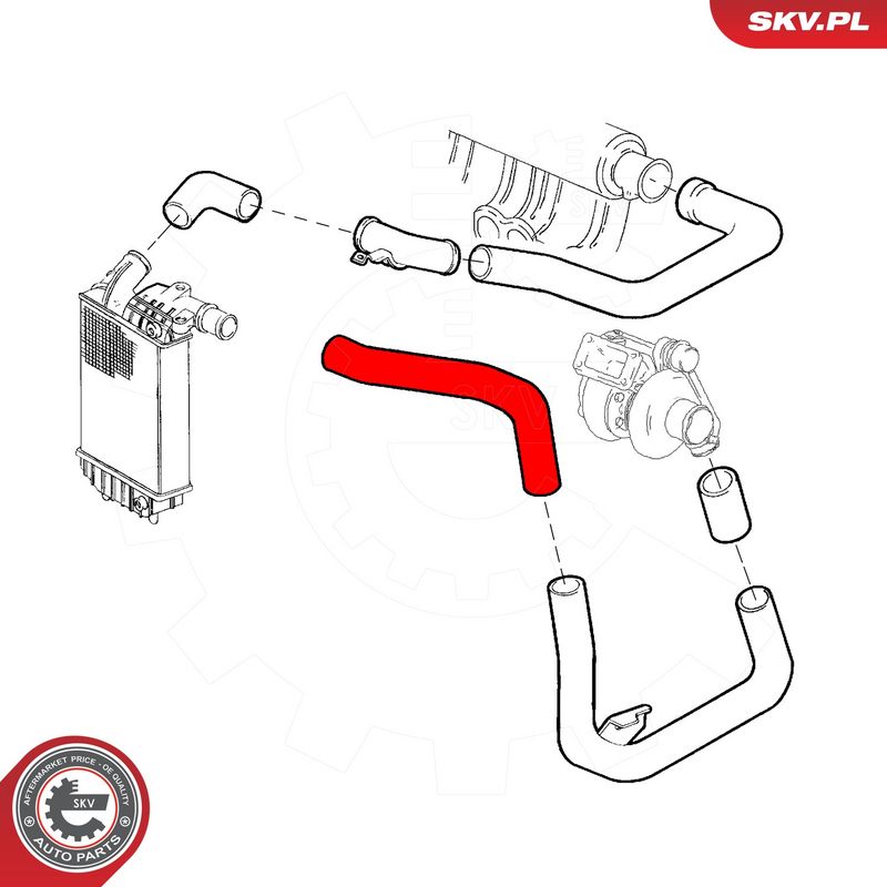 Laadimisõhu voolik, ESEN SKV 43SKV205
