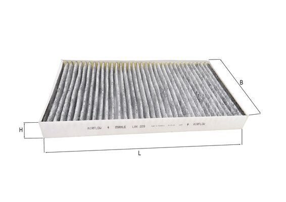 MAHLE LAK 229 Filter, cabin air