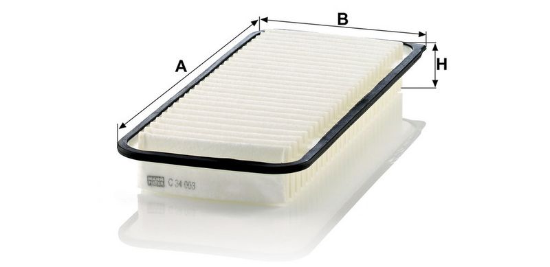 Õhufilter, MANN-FILTER C 34 003
