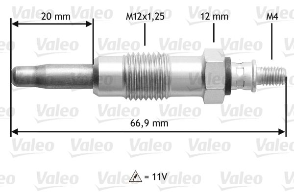 VALEO izzítógyertya 345210