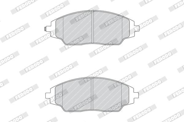 FERODO FDB4496 Brake Pad Set, disc brake