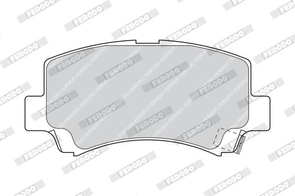 FERODO Plaquettes de frein à disque FDB1421