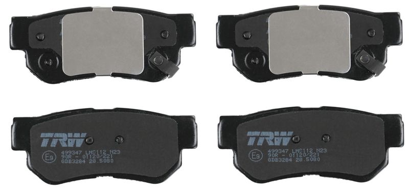 TRW GDB3284 Brake Pad Set, disc brake