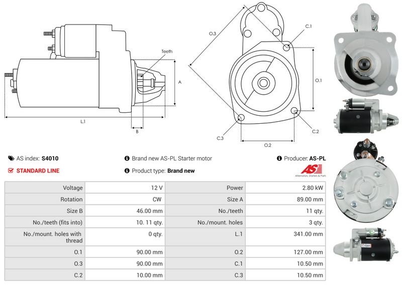 AS-PL S4010 Starter