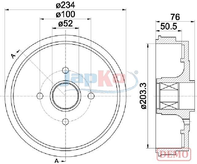 Piduritrummel, JAPKO 560409C