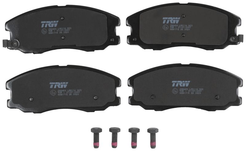 TRW GDB1715 Brake Pad Set, disc brake