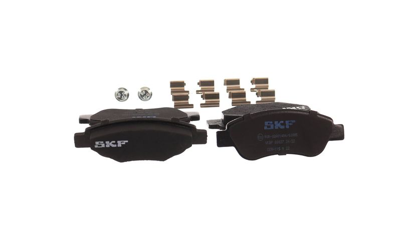 SKF VKBP80037 Комплект гальмівних накладок, дискове гальмо