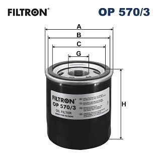 FILTRON olajszűrő OP 570/3