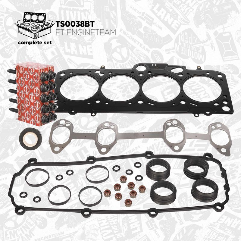 ET ENGINETEAM TS0038BT - Gasket Kit, cylinder head