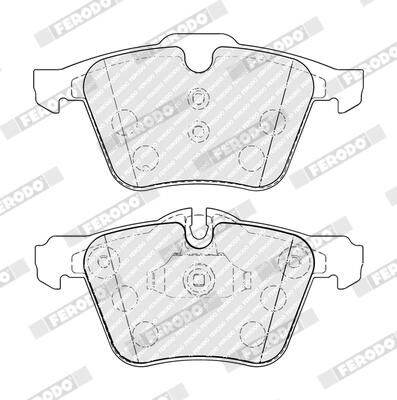FERODO FDB5307 Brake Pad Set, disc brake