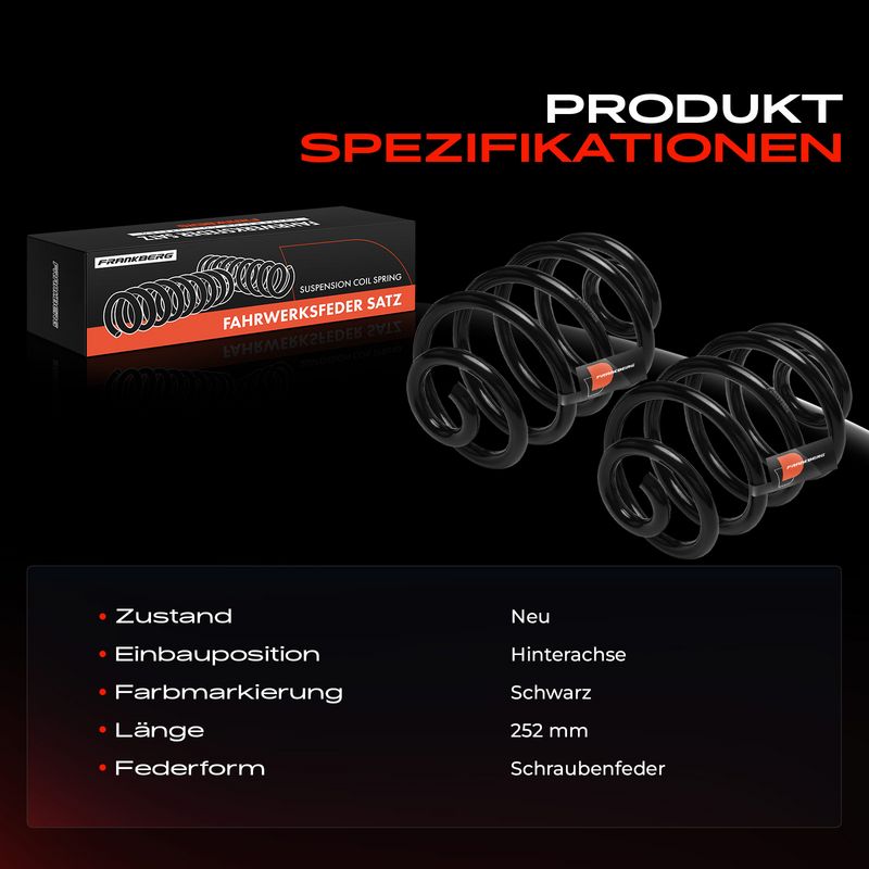 Frankberg 5481FB0053803 Suspension Spring
