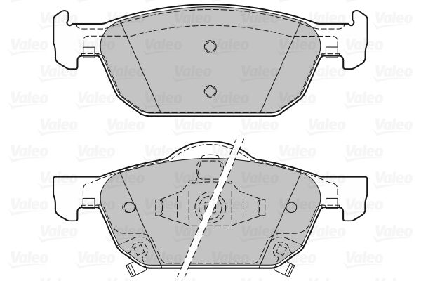 VALEO 601149 Brake Pad Set, disc brake