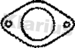 KLARIUS 410068 - Gasket, exhaust pipe
