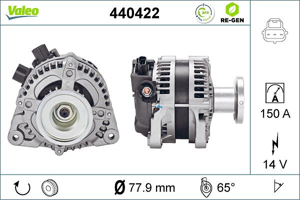 VALEO Dynamo / Alternator 440422