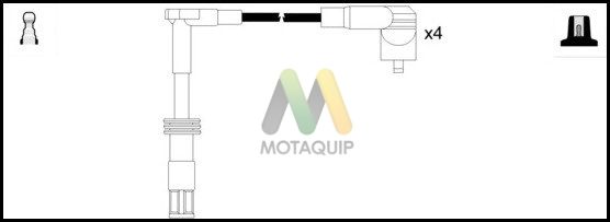 MOTAQUIP gyújtókábelkészlet LDRL811