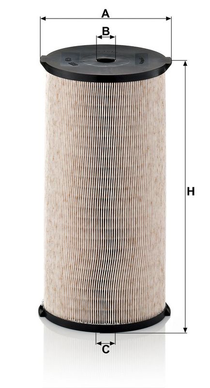 Oliefilter (patroon) past: MAN NG  MERCEDES MK, NG, SK  VOLVO N10, NL D2865LUH02-TD101GB 01.73-05.99