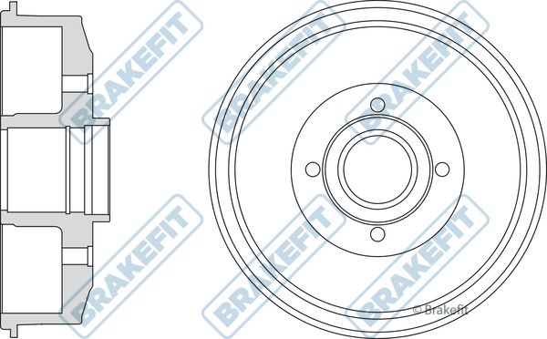 APEC Brake Drum BDR9047