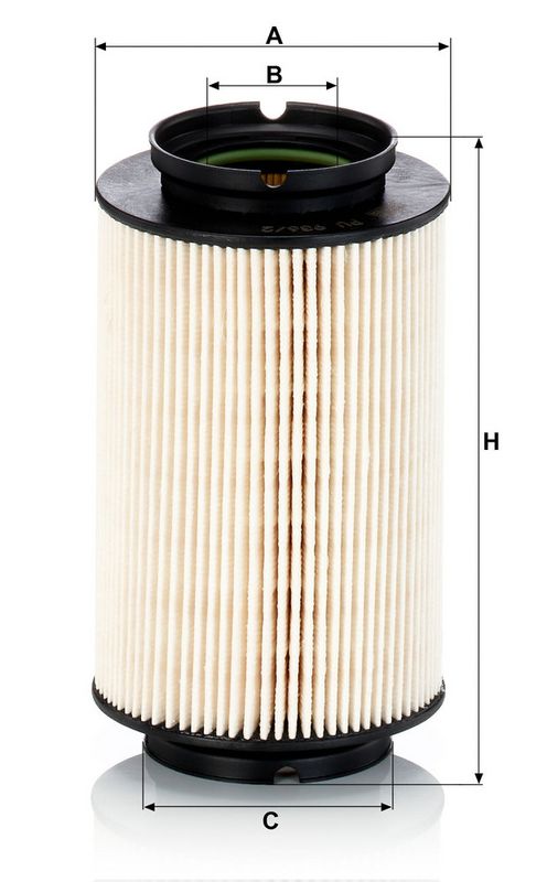 MANN-FILTER Filtre à carburant PU 936/2 x