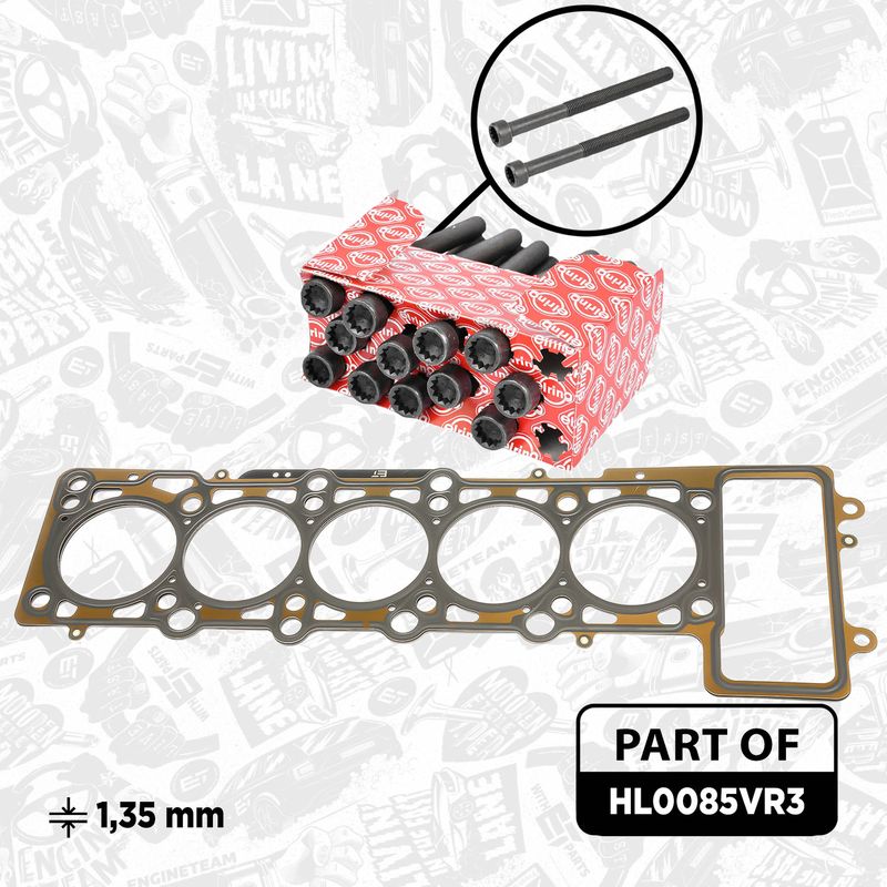 Product Image - Cilinderkop - HL0085VR3 - ET ENGINETEAM