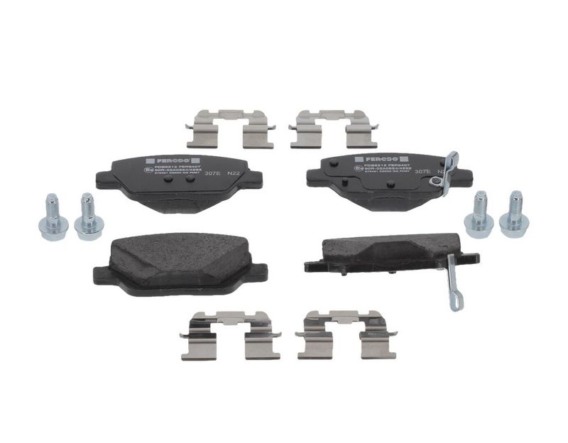 set placute frana,frana disc FERODO PREMIER ECO FRICTION FDB5212