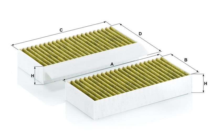 Filter, salongiõhk, MANN-FILTER FP 26 028-2