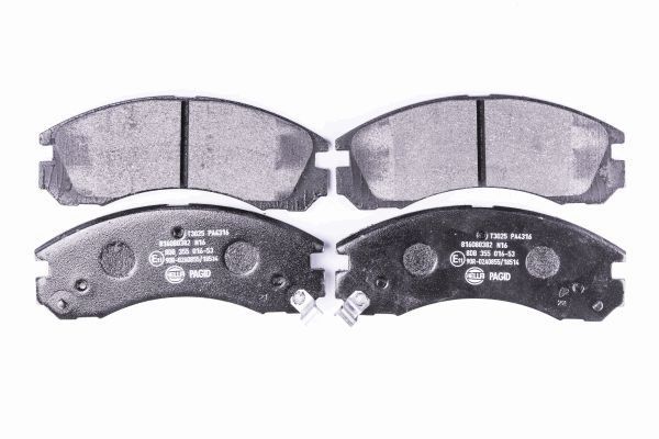 HELLA 8DB 355 016-531 Brake Pad Set, disc brake