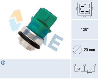 Sonde+température+liquide+refroidissement FAE 34350