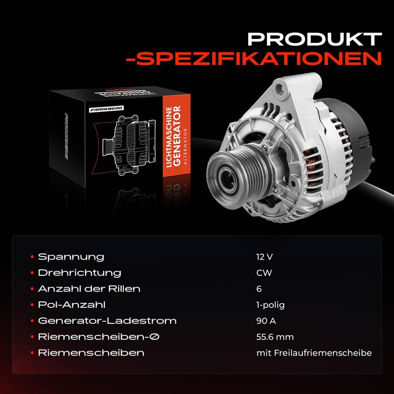 Frankberg 5481FB0001884 Alternator