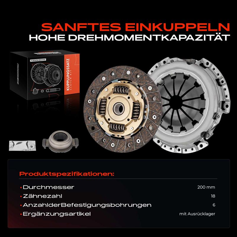 Frankberg 5481FB0028859 Clutch Kit