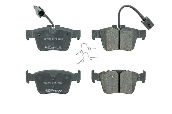 AISIN fékbetétkészlet, tárcsafék BPFC-7002